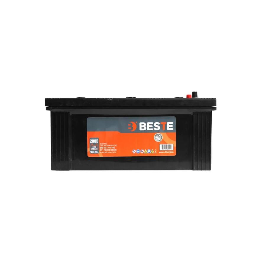 Batería De Auto Beste 39N200BES Positivo Derecho 200Ah