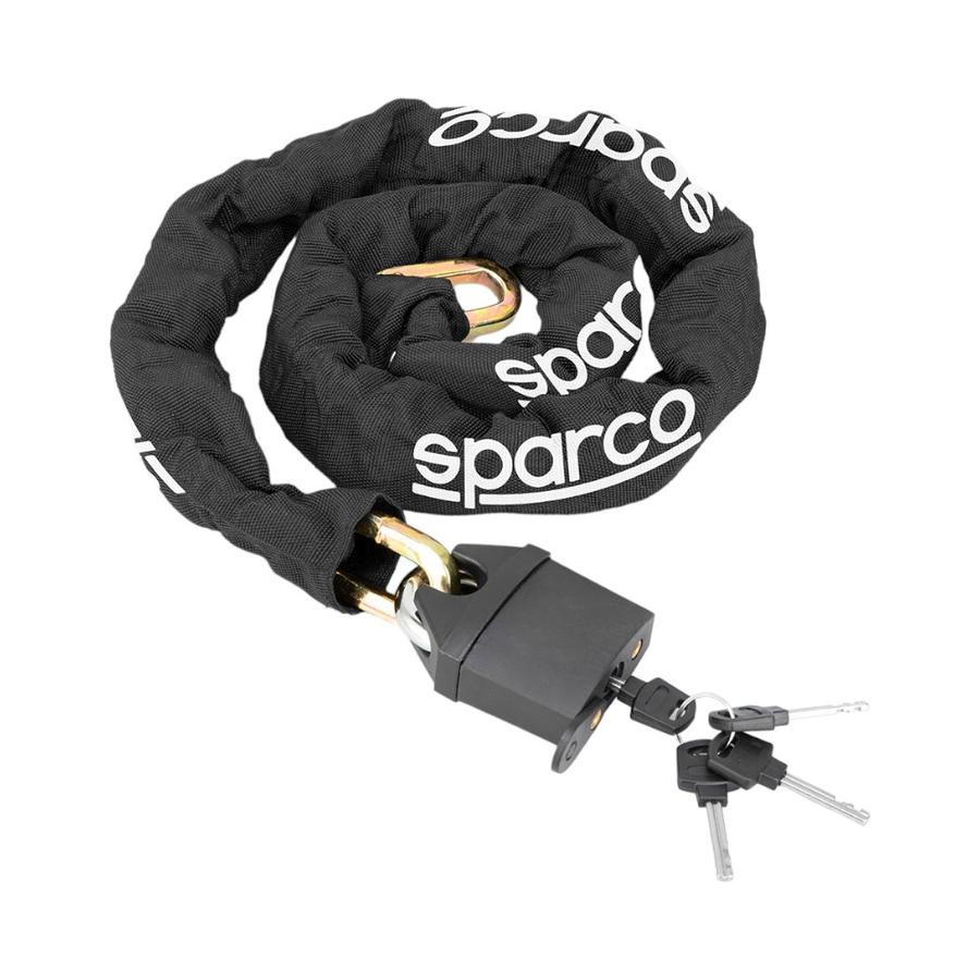 Candado De Seguridad Sparco Rueda Repuesto Negro