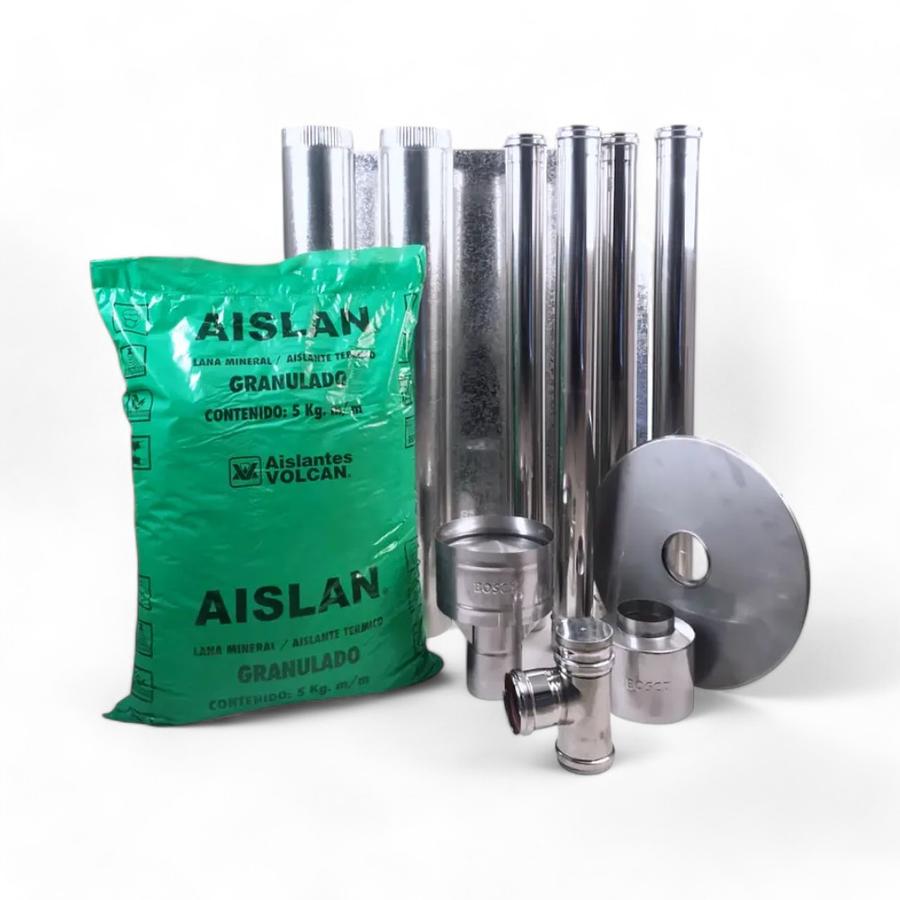 Kit De Instalación Interior Bosca Para Calefactores a Pellet