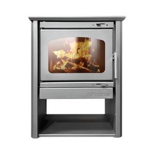 Estufa a Leña Alcázar Patagonia 600 Gris
