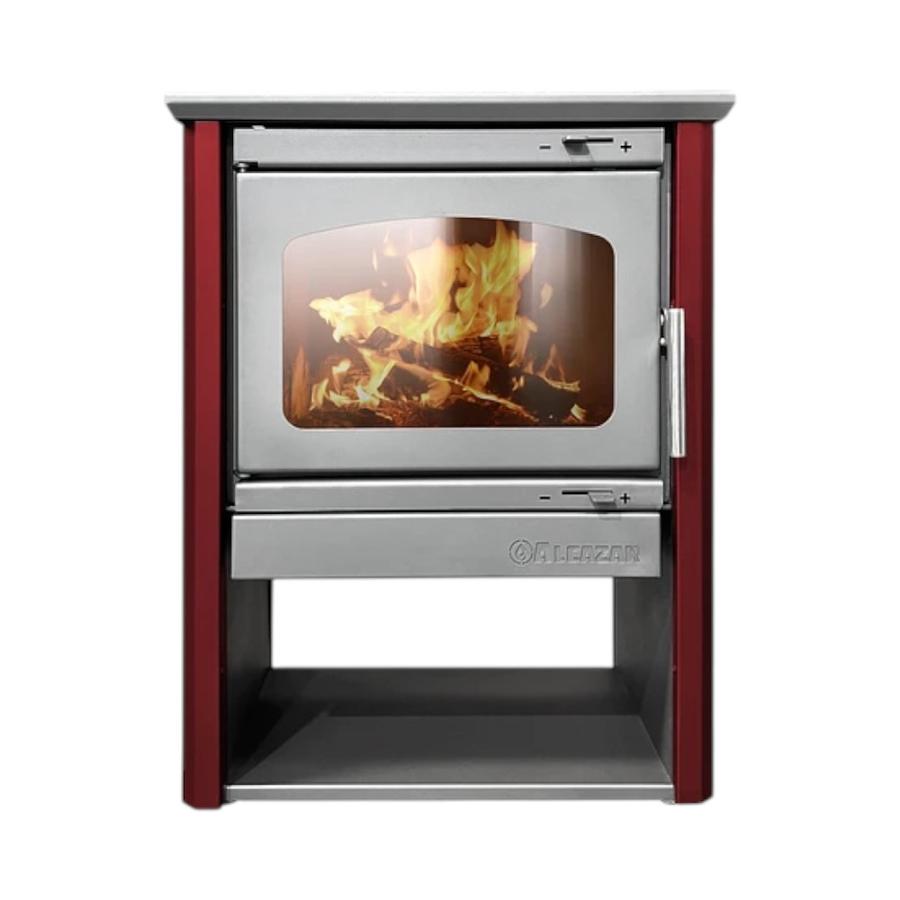 Estufa a Leña Alcázar Patagonia 600 Burdeo