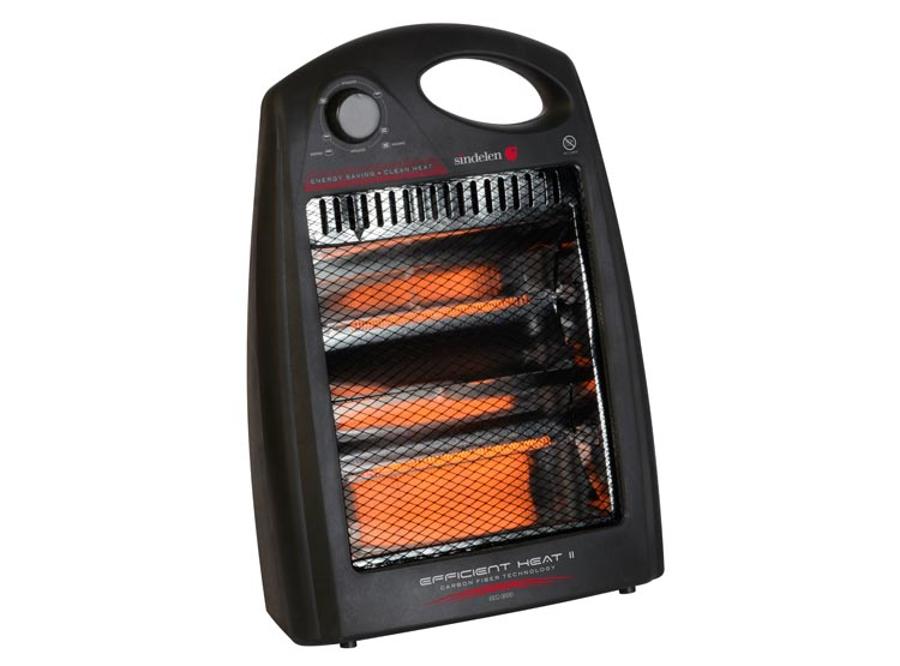 Calefactor Carbono 800w Eec-3000 Negro