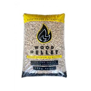 Bolsa Pellets Wood Pellet 15 Kg