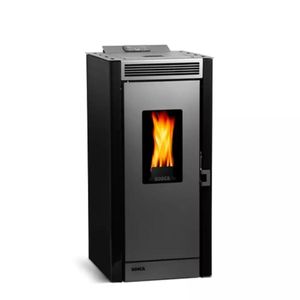Estufa a Pellet Bosca Black Vision Negra