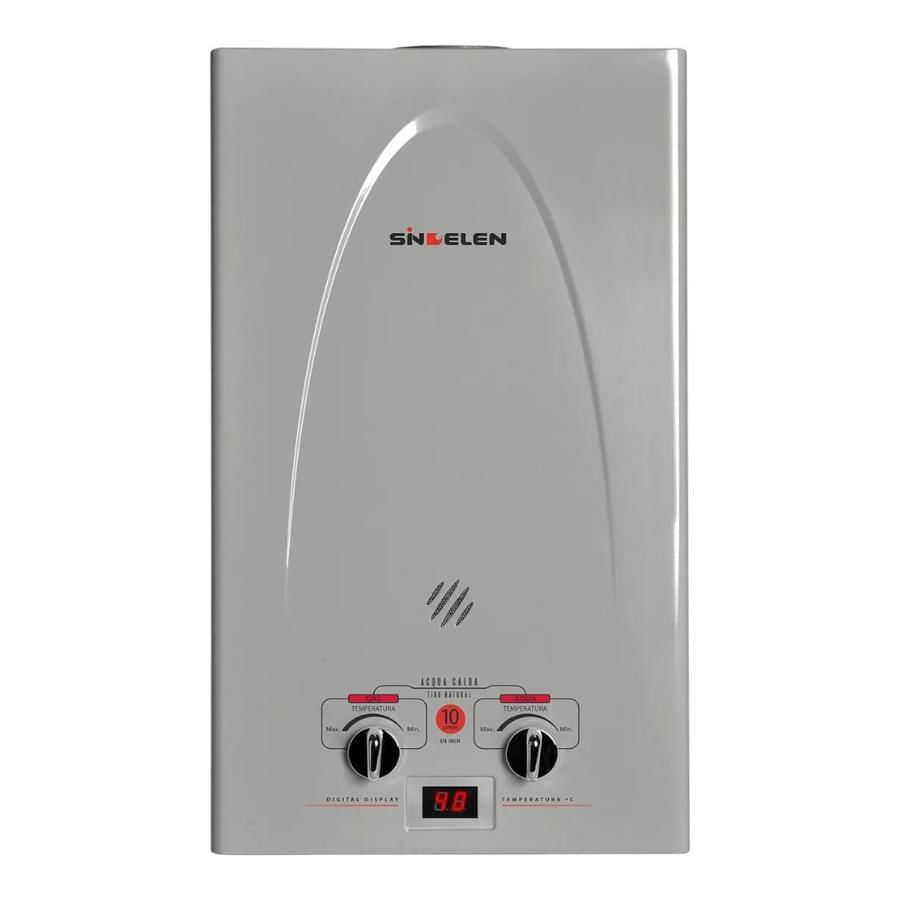 Calefon Sindelen CFN-10GL 10Lts Glp Tiro Natural