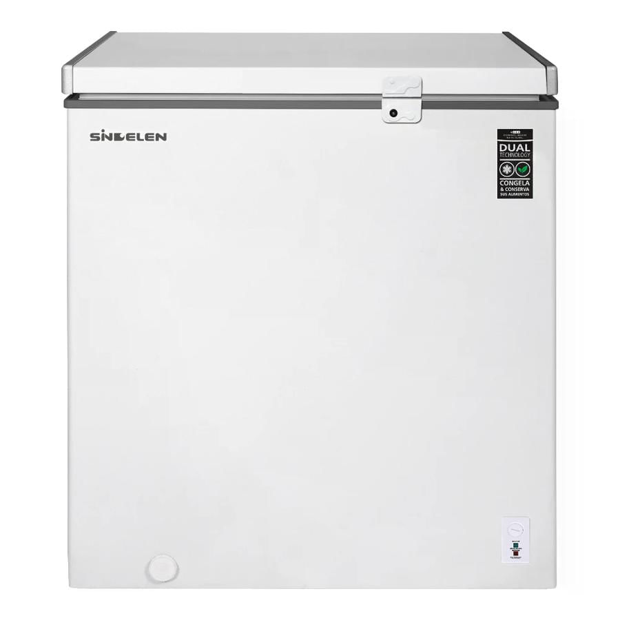 Congelador/Freezer Sindelen Horizontal 137 Litros SFH-152BL