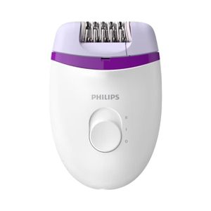 Depiladora Philips Satinelle Essential con Cable Morada