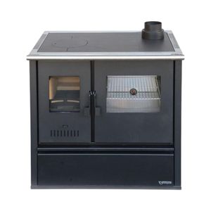 Cocina a Leña Austral 90x60 Negro