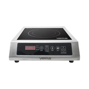 Cocina de Inducción 1 Plato Ventus VCI-3500I Plateado