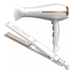 Pack Gama Secador de Pelo y Alisador Coconut & Almond