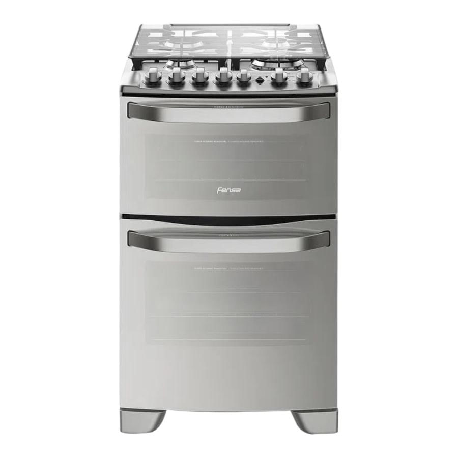 Cocina A Gas Eléctrica Fensa 56DXT 4 Platos