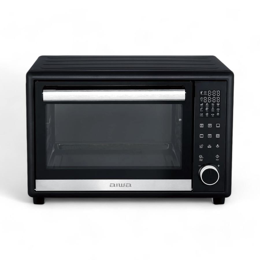 Horno Eléctrico Aiwa Antiadherente 32 Litros 1800W Negro