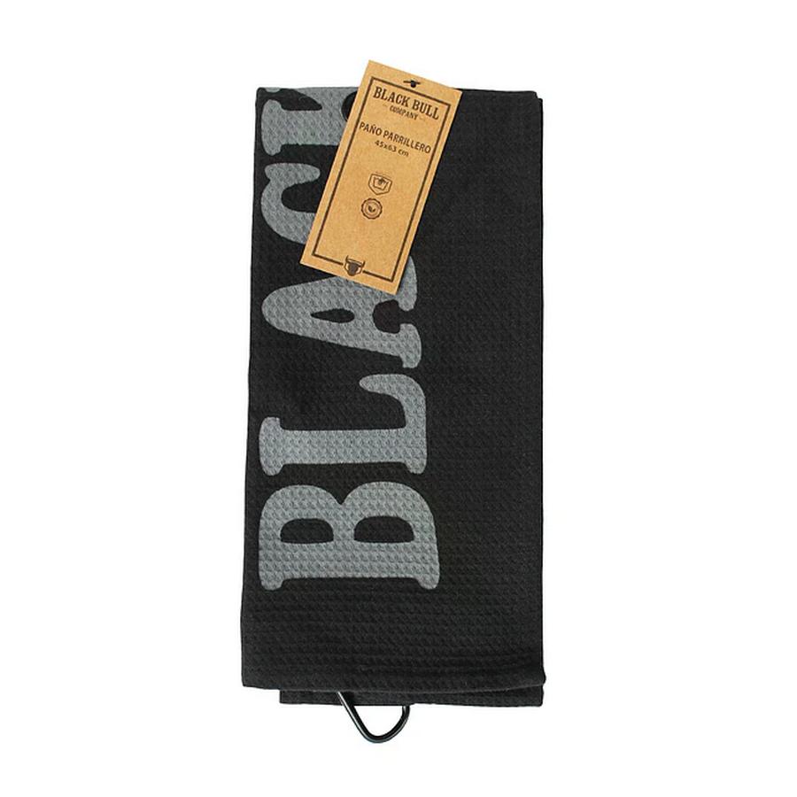 Paño Parrillero Black Bull Negro