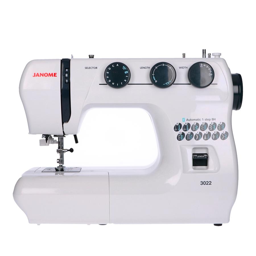 Máquina De Coser Janome 3022 Blanco