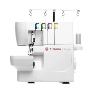 Máquina De Coser Singer Overlock S0105 4 Hilos
