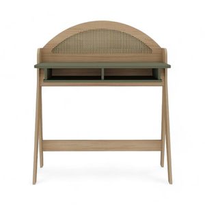 Escritorio Baum Ceci 90x107 Cm Café Roble/Menta