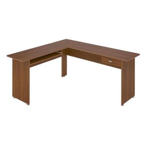 Escritorio en L Cannes Cedro Baum