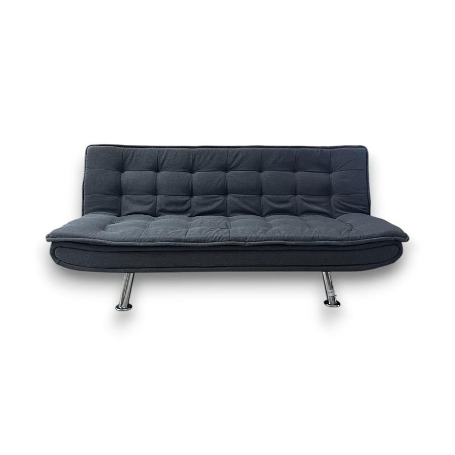 Futón Baum Emilia 3 Cuerpos Gris Oscuro