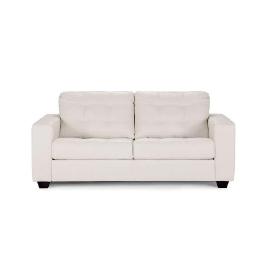 Sofá Rosen Dali 2 Cuerpos Cuero Madras - Ice