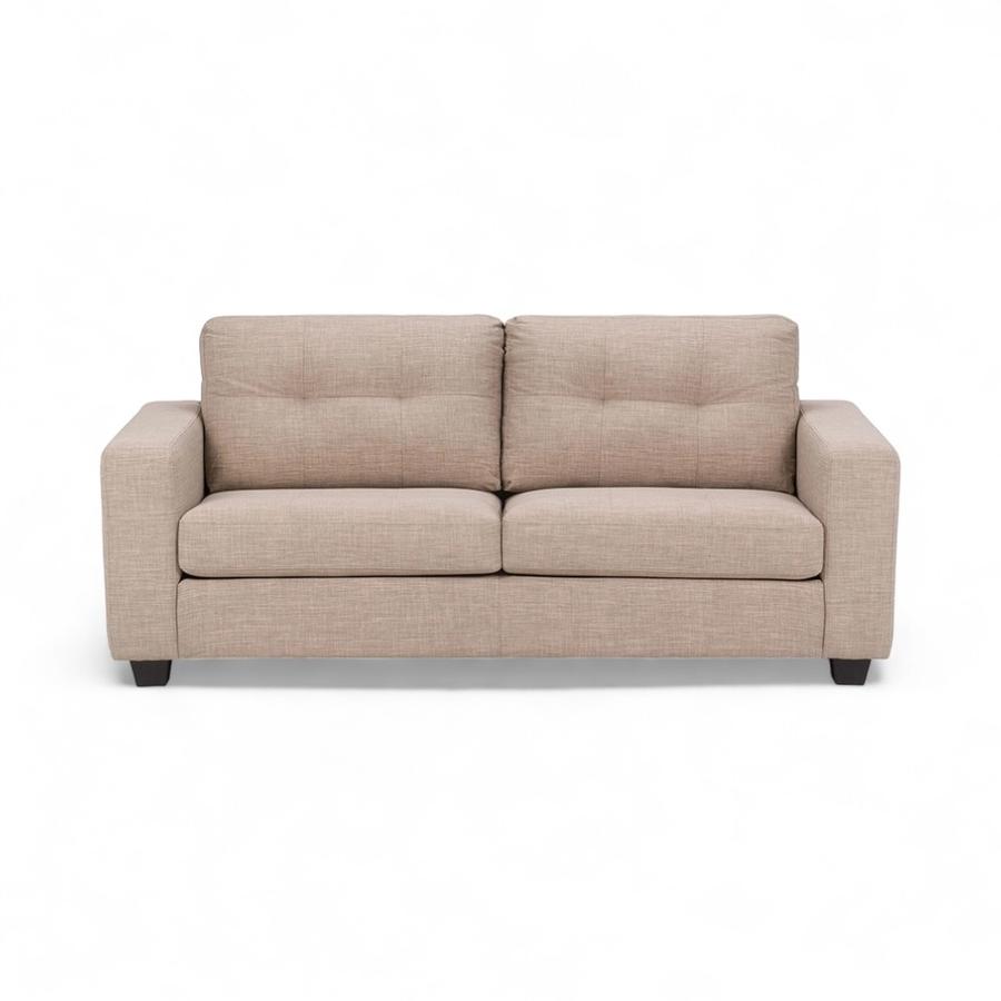 Sofá Rosen Mira Tela 3 Cuerpos Beige