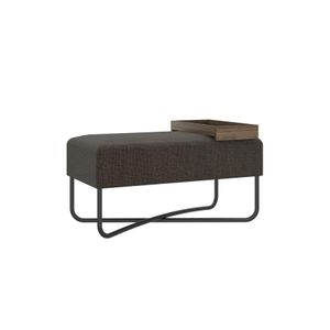 Pouff 1281 Legno Onix Negro