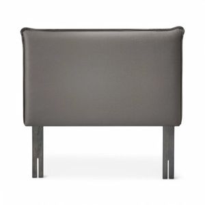 Respaldo De Cama Rosen Maurice Tela 1.5 Plazas Gris