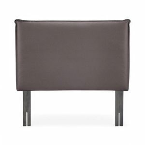 Respaldo De Cama Rosen Maurice Tela 1.5 Plazas Café