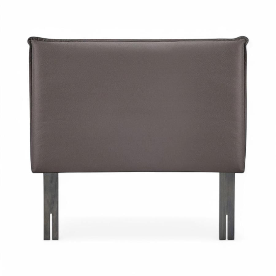 Respaldo De Cama Rosen Maurice Tela 1.5 Plazas Café