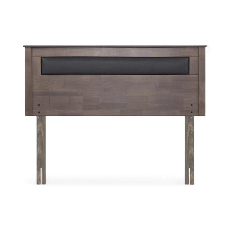 Respaldo De Cama Rosen Ferrara 2 Plazas Gris