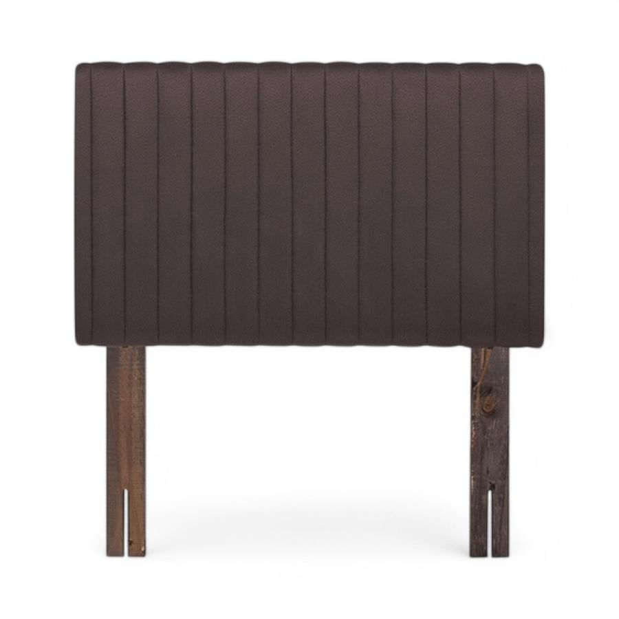 Respaldo De Cama Rosen Lucio Tela 1.5 Plazas Café