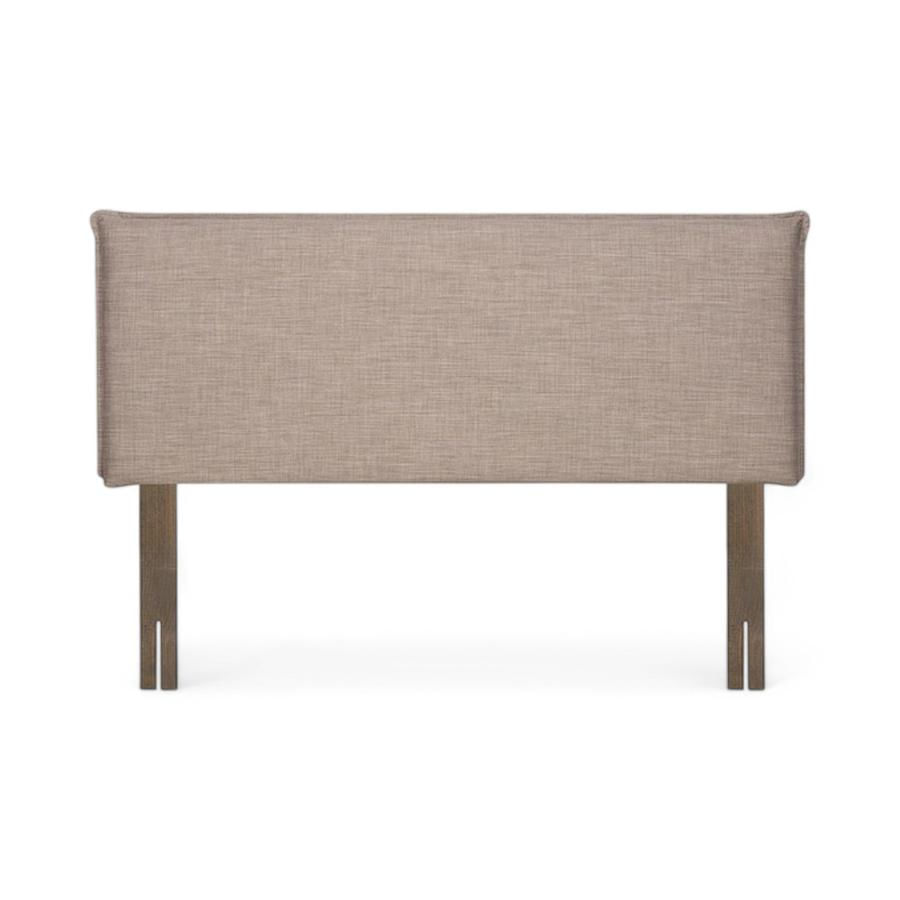 Respaldo De Cama Rosen Maurice Tela 2 Plazas Beige