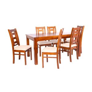 Comedor Insigne Sevilla 6 Sillas Nogal