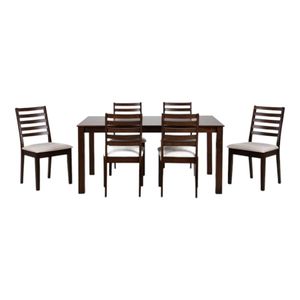 Comedor Rectangular CIC Helena 160x100 Cm + 6 Sillas