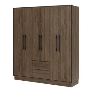Closet Baum 6 Puertas + 2 Cajones 1138 Legno