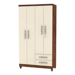 Closet 4 Puertas + 2 Cajones Baum Line 190X103X47