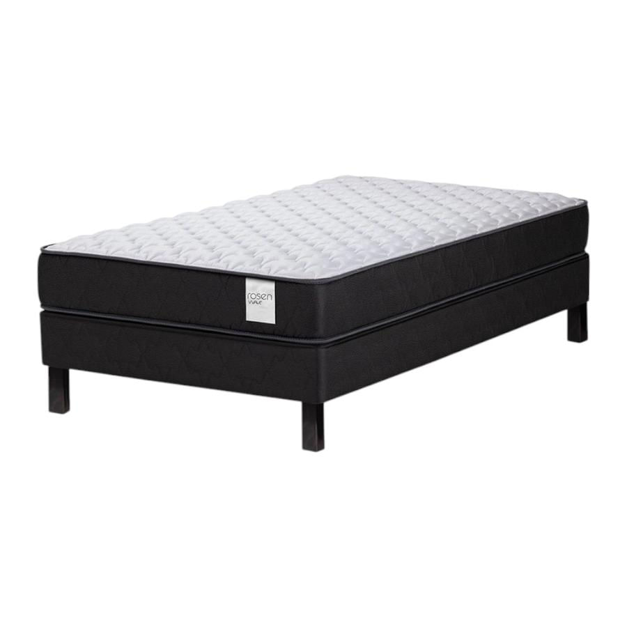 Cama Europea Rosen Wave 1 Plaza 0.90x1.90