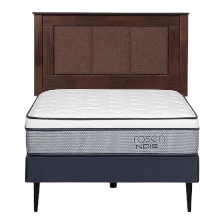 Cama Rosen Indie 1 Plaza Respaldo Rachel
