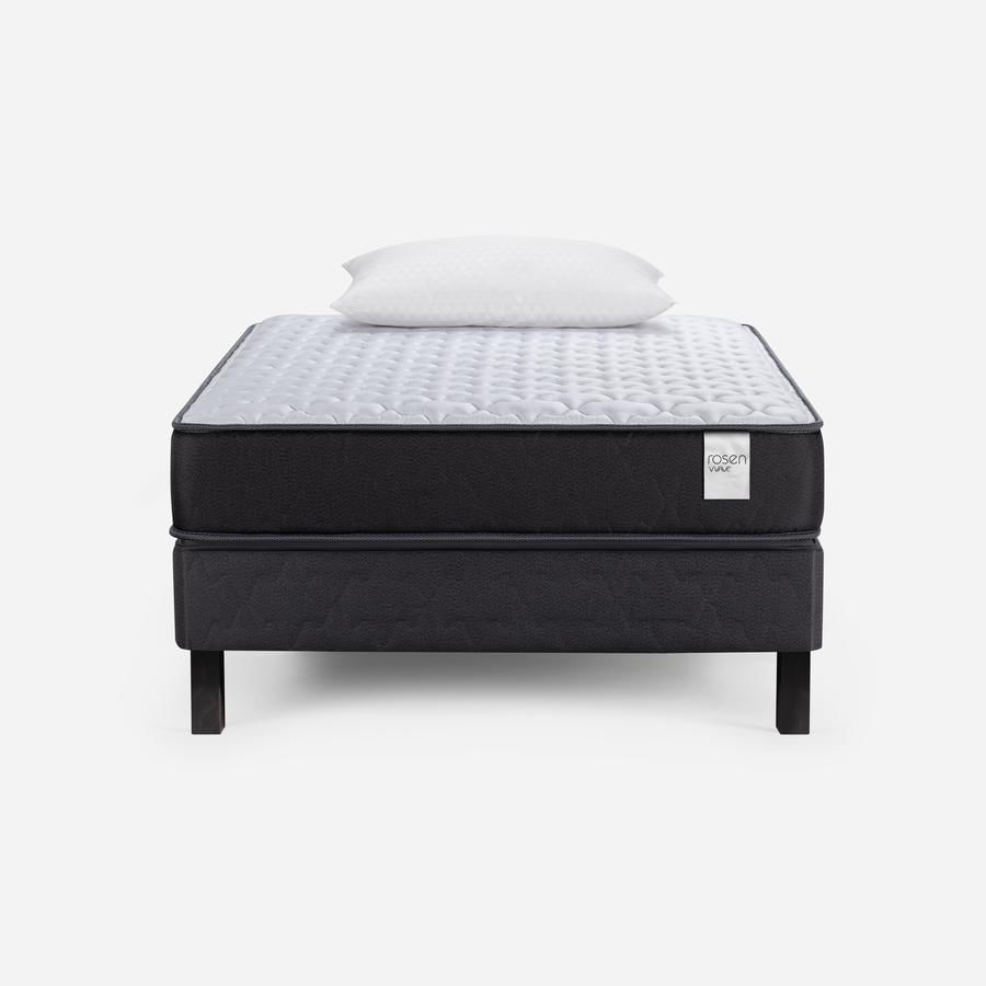 Cama 1 Plaza 90X190 Rosen Wave + Almohada