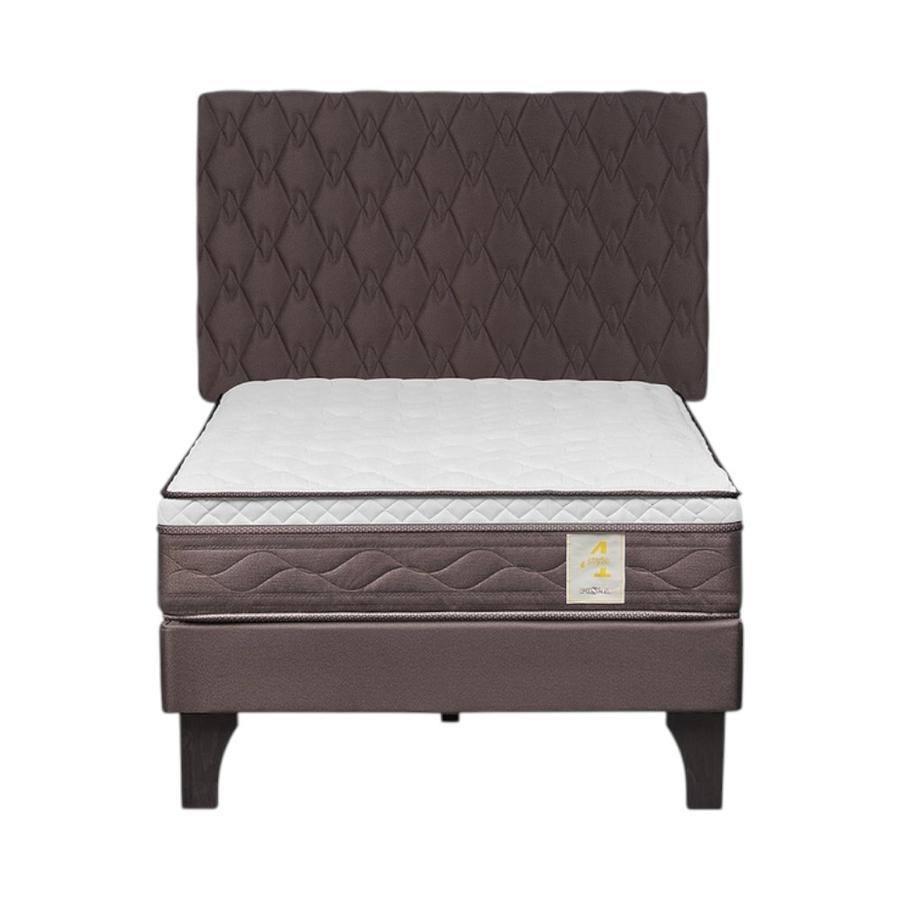 Cama Rosen New Style 4 Plus 1 Plaza + Respaldo Ivar