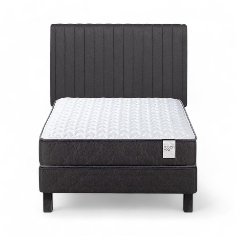 Cama Rosen Wave 1 Plaza + Respaldo Lucio