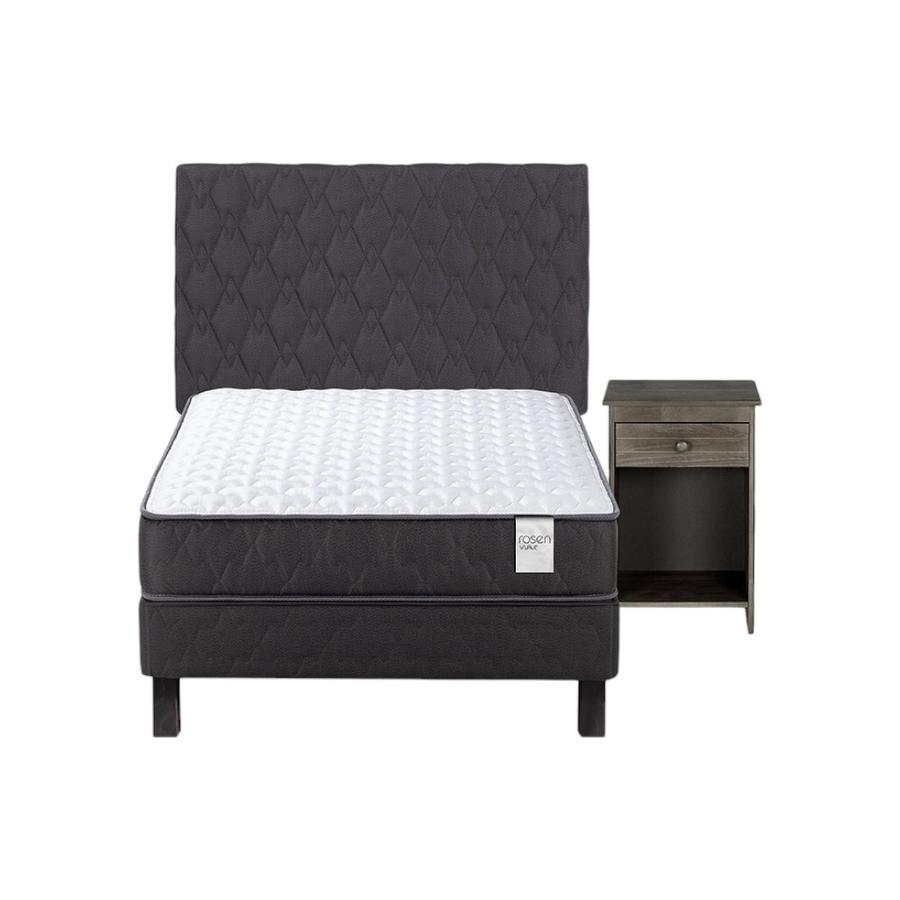 Cama Rosen Wave 1 Plaza + Muebles Ivar