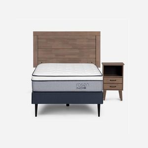 Cama Indie Pata Metálica 1.05X2.00 Sicilia Rosen