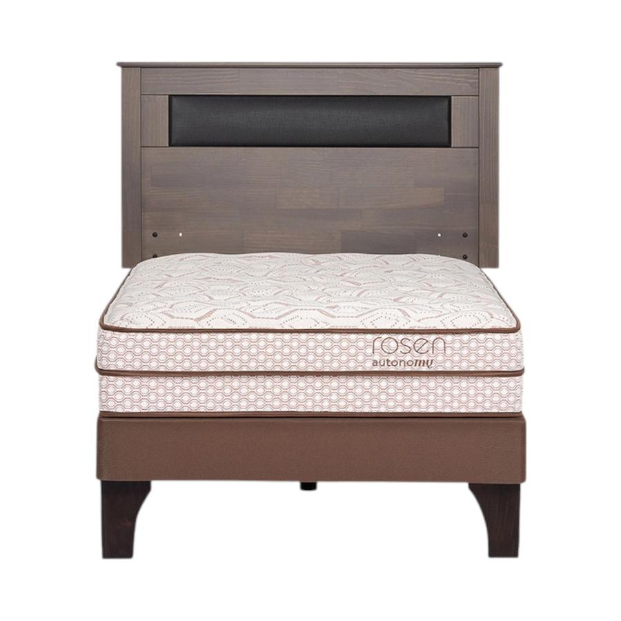 Cama Rosen Autonomy Land 1.5 Plazas + Respaldo Ferrara