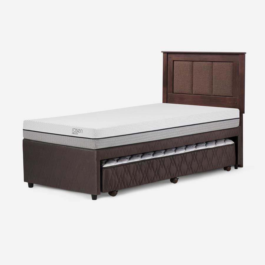 Divan 1.5 Plazas 105X200 Rosen Pratta Respaldo Rachel - Dimarsa.cl