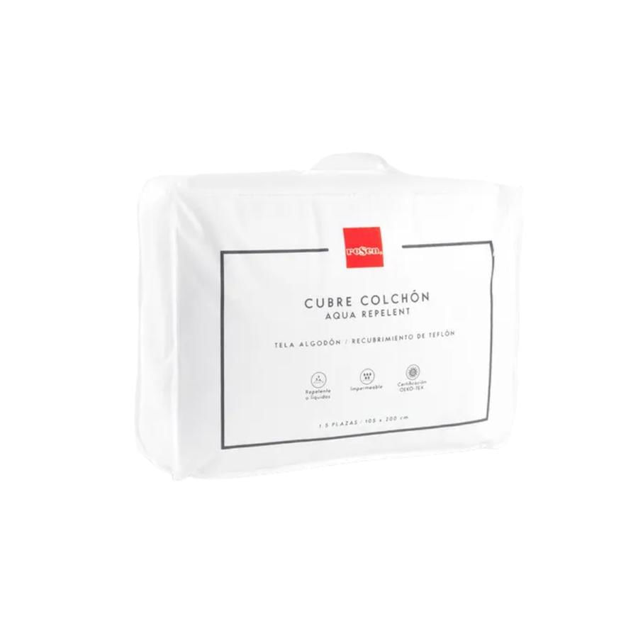 Cubrecolchón Rosen Agua Repelente 1,5 Plaza