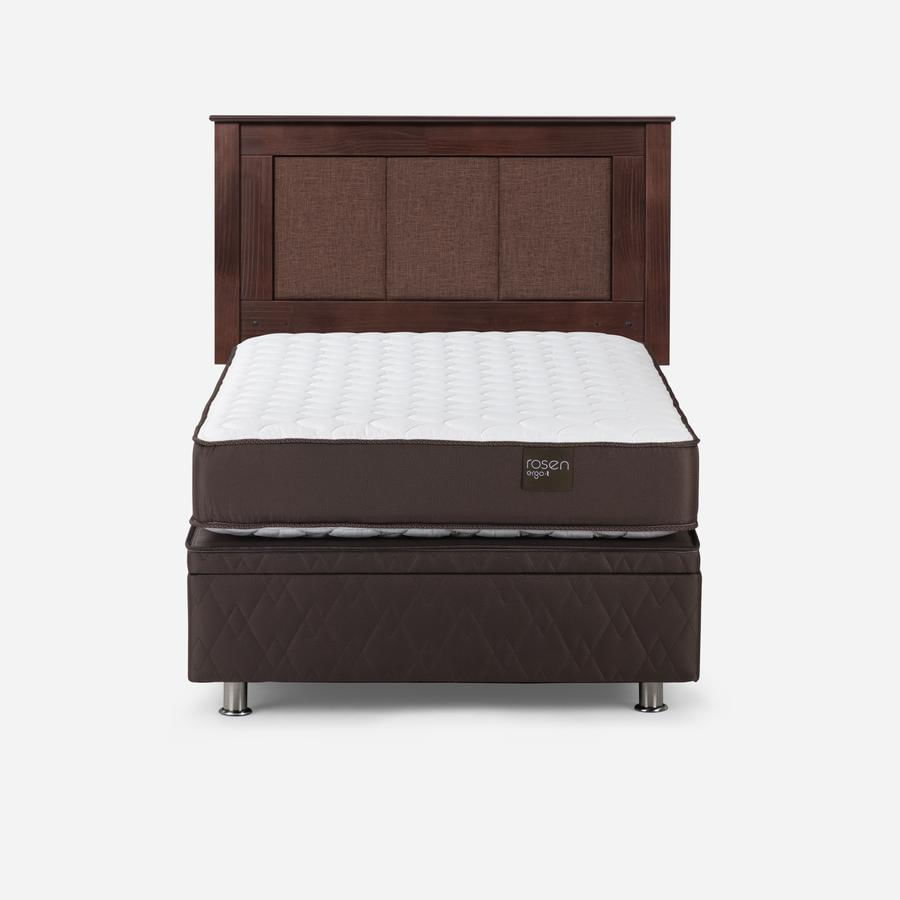 Boxet 1.5 Plazas 105X200 Rosen Ergo T New + Respaldo Rachel
