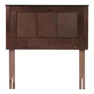 Cama Rosen Boxet New Style 6 1,5 Plazas + Respaldo Rachel