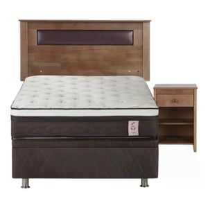 Cama Rosen Boxet New Style 6 1 Plaza + Muebles Ferrara