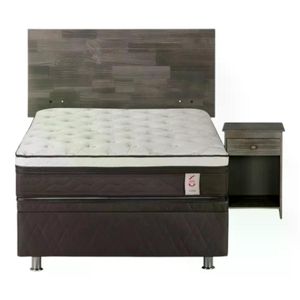 Cama Rosen Boxet New Style 6 1 Plaza + Muebles Tabor