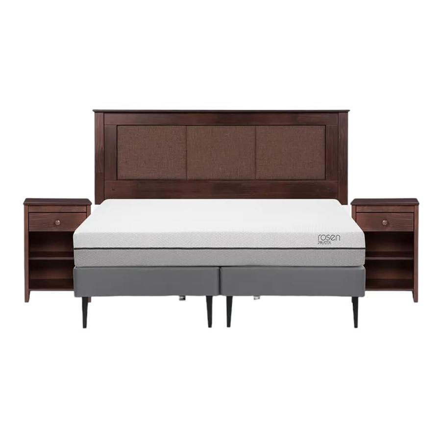 Cama Europea Pratta Rosen King 1.80X2.00 Bd Rachel